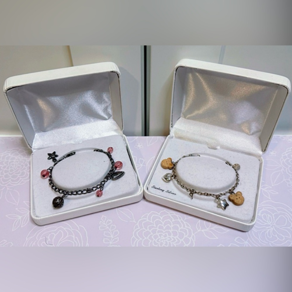 Vintage Y2K kidcore CharmBracelet Set